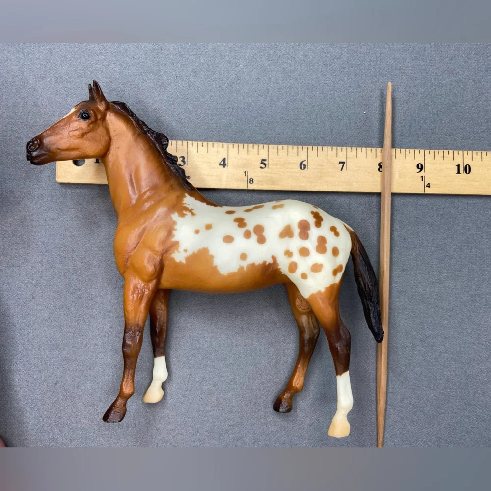 Breyer Horse Model #62005 Mares and Foals Appaloosa Mare and Morgan Foal